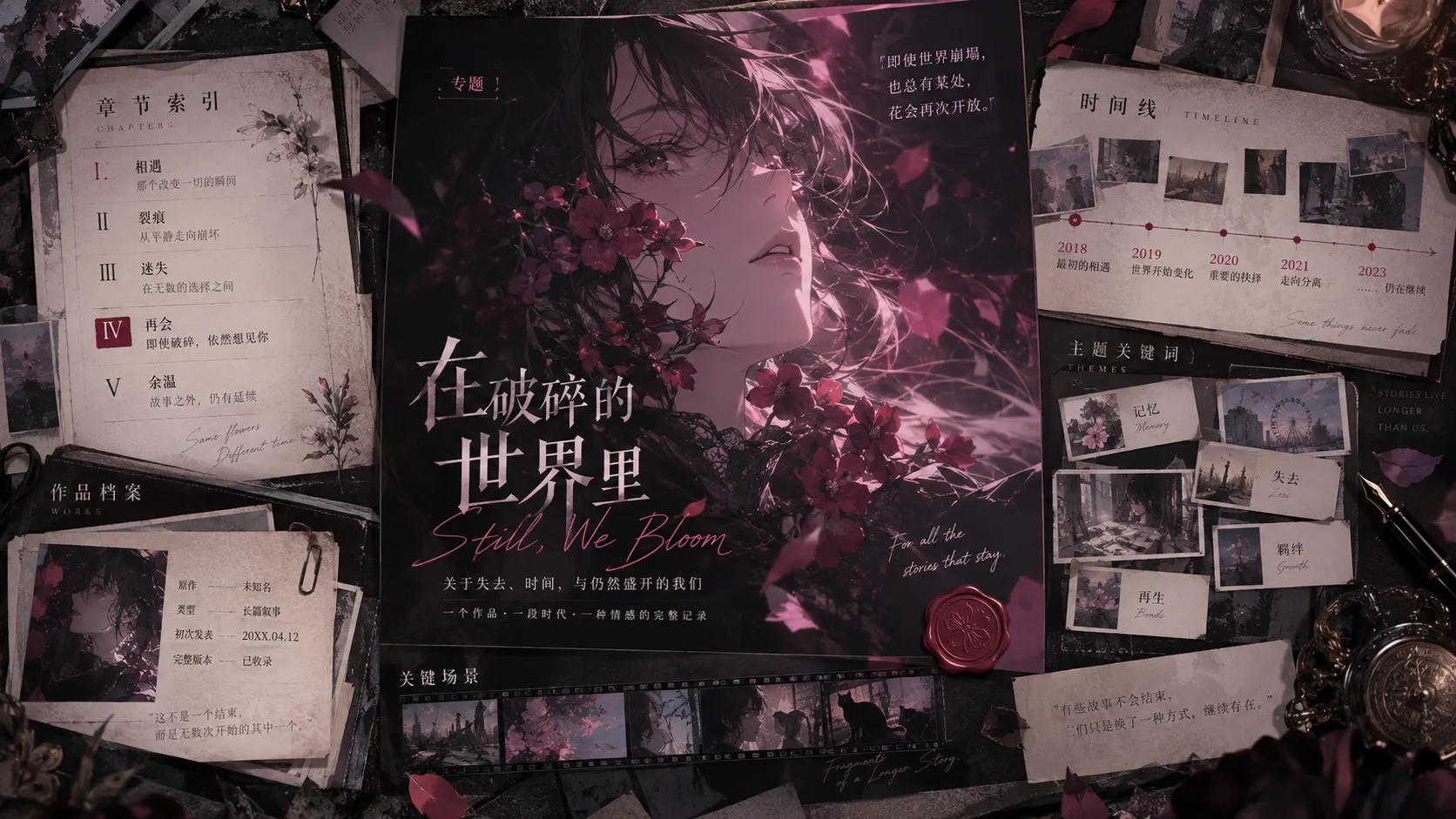 暮色回廊主题视觉图